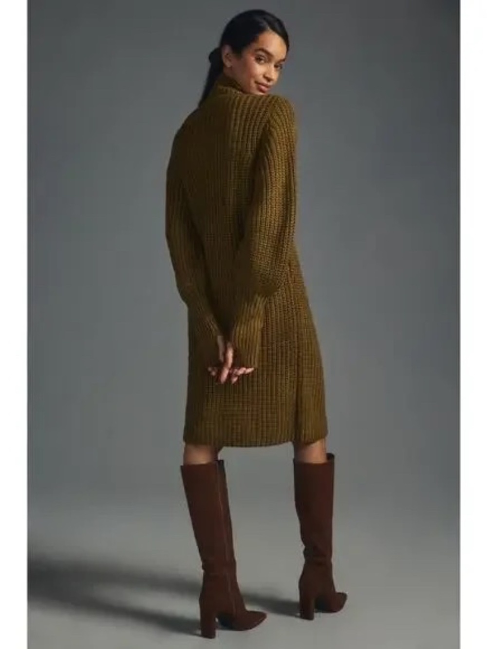 NWT Anthropologie Moon River Sweater Dress Medium - Picture 6 of 7